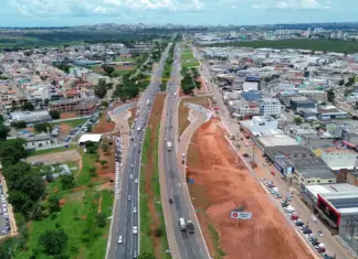 Riacho Fundo ganha vitrine com obras e mobilidade Viaduto do Riacho Fundo