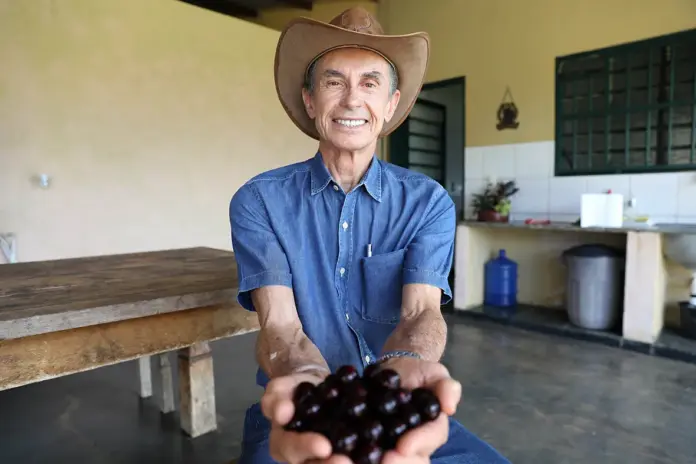 Orlando Azevedo produtor de jabuticaba-Lúcio Bernardo Jr.:Agência Brasília Orlando Azevedo produtor de jabuticaba