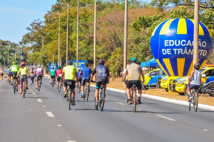 passeio ciclístico maio amarelo