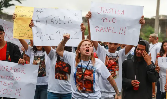 Protesto por paz e justiça