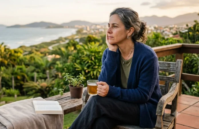 Menopausa - Arte Fonte em Foco - IA Menopausa