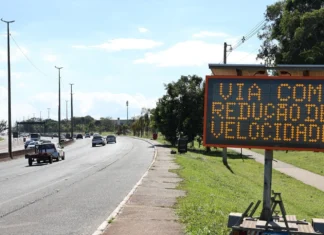 Via JK passa a ter limite de 60 km/h Via Ponte JK