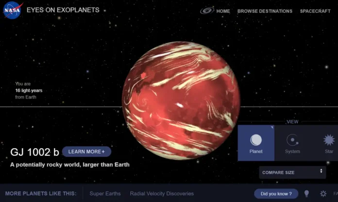 Planetas Candidatos a ter vida extraterrestre - Frame Nasa:Divulgação Agência Brasil Planetas candidatos a ter vida extraterrestre